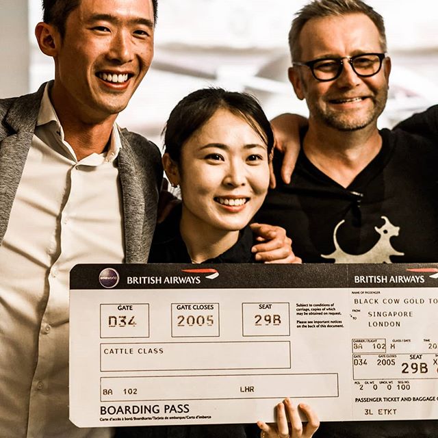 The Singapore winner of the 2018 Black Cow Gold Top The Singapore winner of the 2018 Black Cow Gold Top